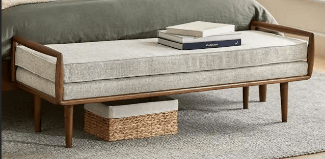 Wood-Frame Daybed Bench