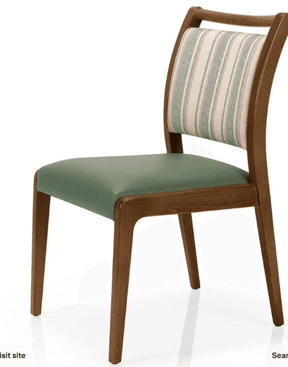 Striped-Back Dining Chair