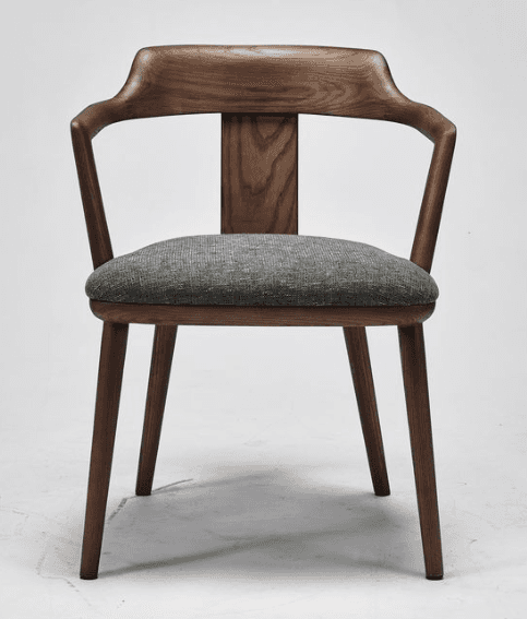 Wishbone-Style Wooden Chair