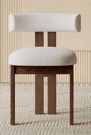 Bolster-Back Dining Chair
