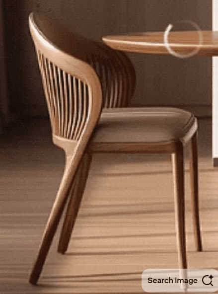 Spindle-Back Wooden Armchair