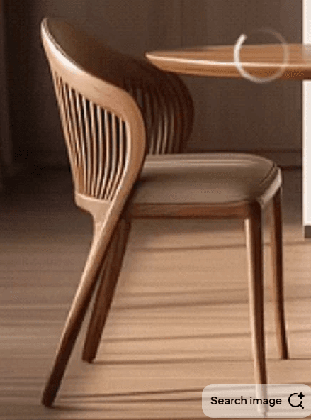 Spindle-Back Wooden Armchair