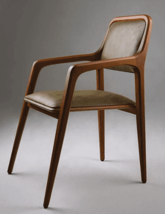 Slim Wooden Armchair