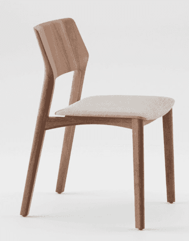 Light Wood Side Chair