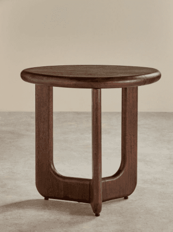 Round U-Base Side Table