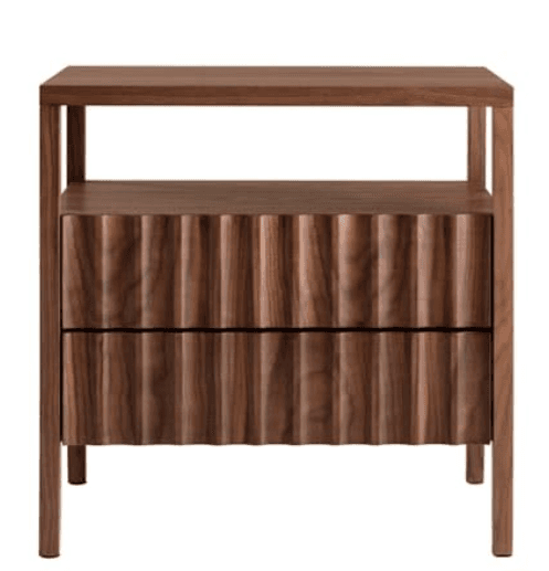 Fluted Console Cabinet