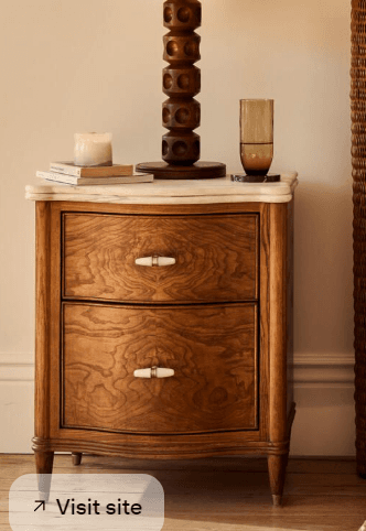 Classic Two-Drawer Nightstand