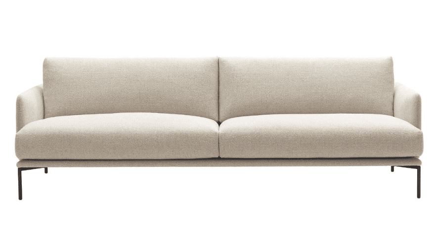 Minimal Two-Cushion Sofa