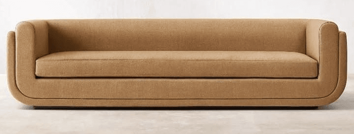 Rounded Barrel Sofa